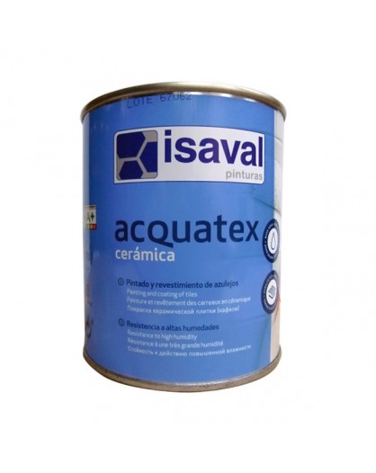 Esmalte Agua Acquatex Cerámica "Isaval"