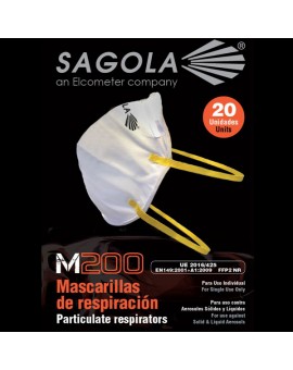 Mascarilla "Sagola" doble capa sin filtro.