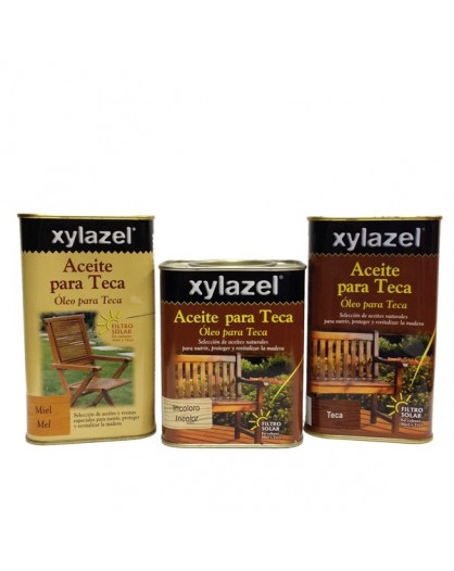 Aceite Teca "Xylazel" especial muebles de madera